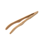 Tongs, Serving, 7 Inch, Bamboo, Natural, Curved,1 - 100 COUNT