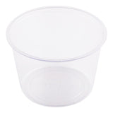 Cups, Portion, 4 Ounce, Plastic, Clear, Compostable,1 - 100 COUNT