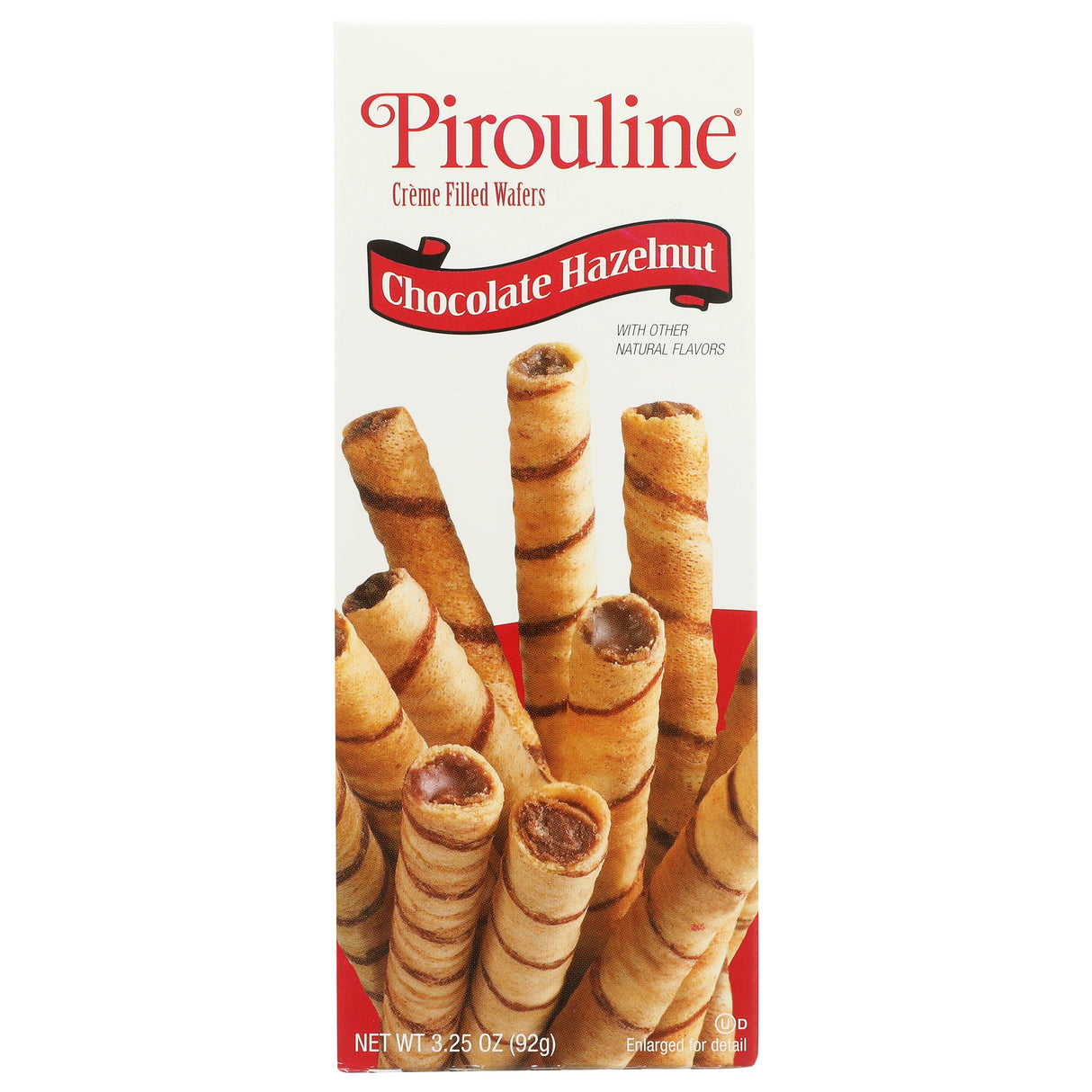 Cookies, Rolled Wafer, Chocolate Hazelnut Cream-Filled, Shelf-Stable,12 - 3.25 OUNCE