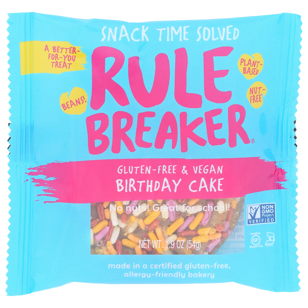 Cookies, Birthday Cake, Shelf-Stable, Individually-Wrapped,12 - 1.9 OUNCE