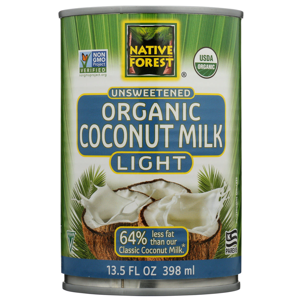 Milk, Coconut, Light, Shelf-Stable,12 - 13.5 FLUID