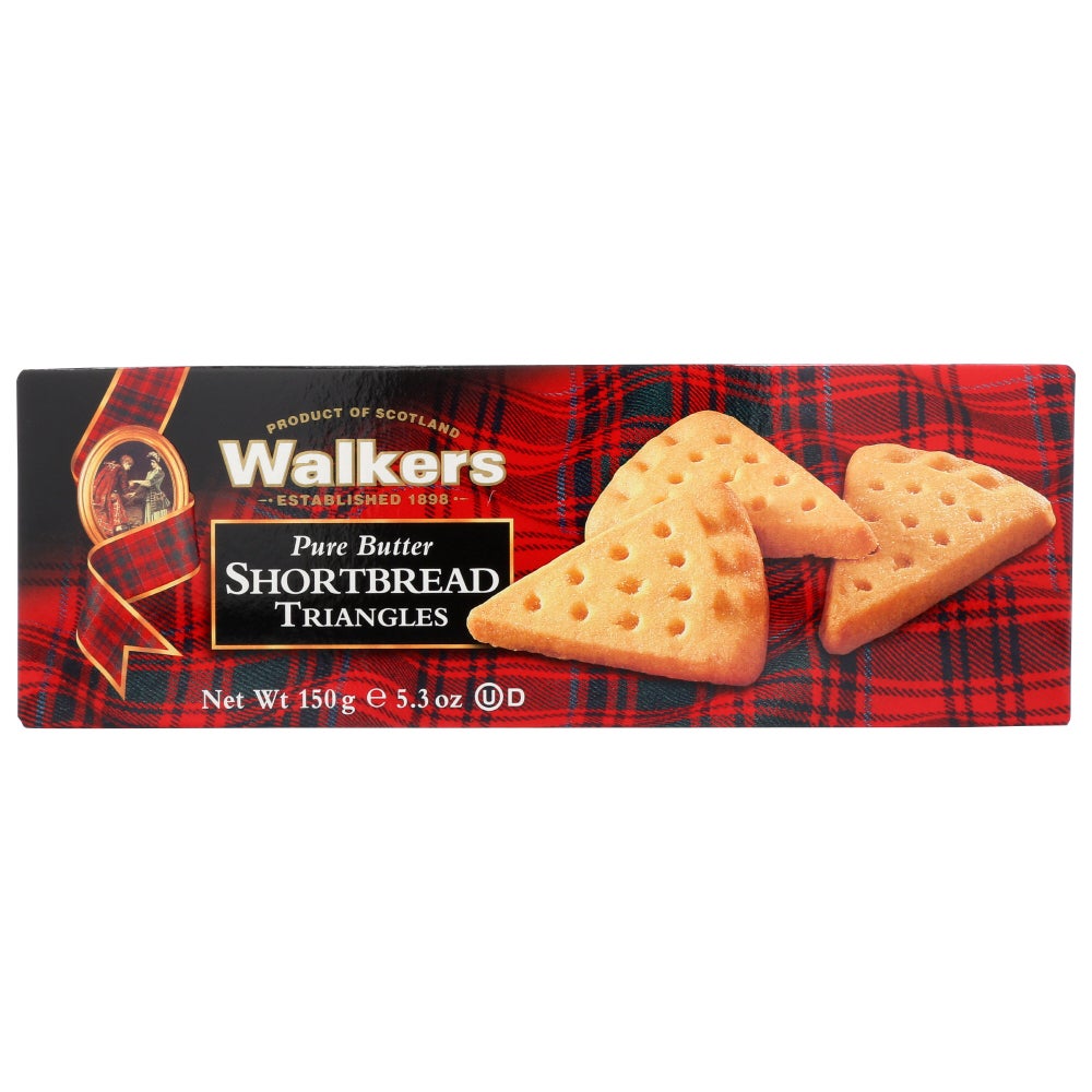 Cookies, Pure Butter Shortbread, Triangle,12 - 5.3 OUNCE