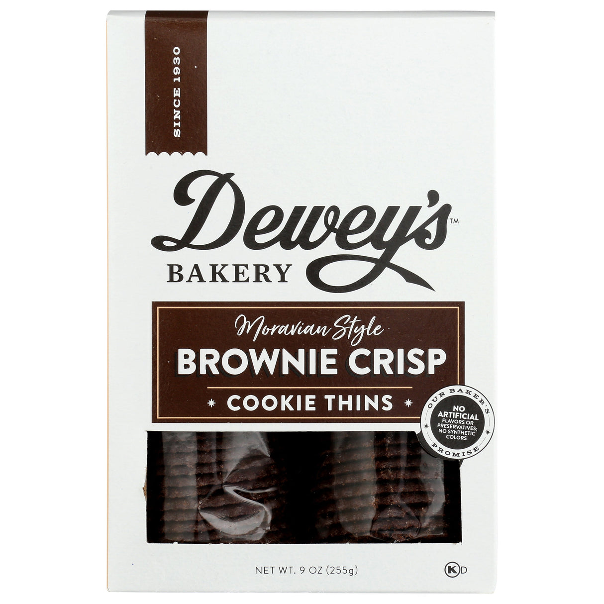 Cookie Thins, Brownie Crisp,6 - 9 OUNCE