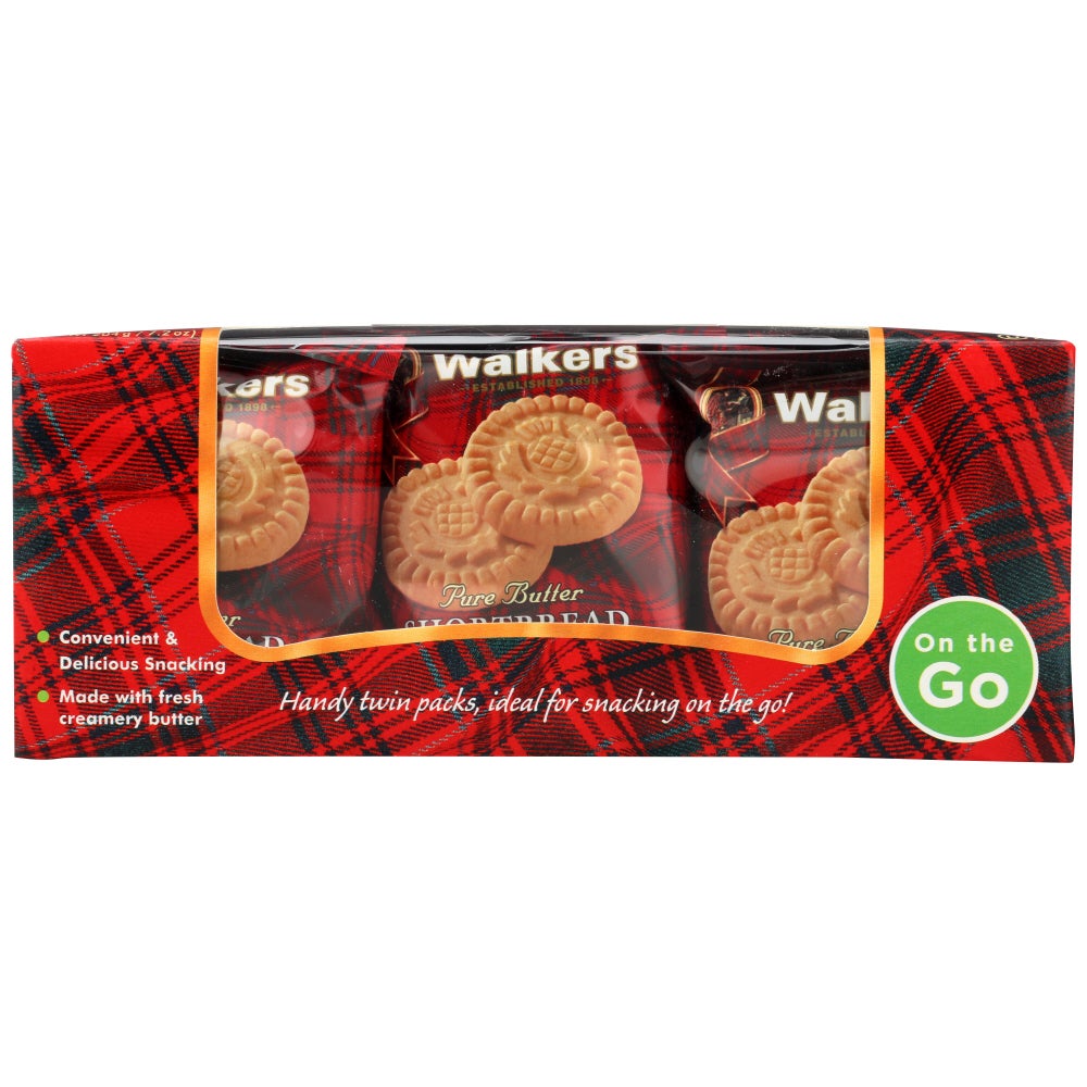 Cookies, Pure Butter Shortbread, Round, Single-Serve, Shelf-Stable,6 - 7.2 OUNCE