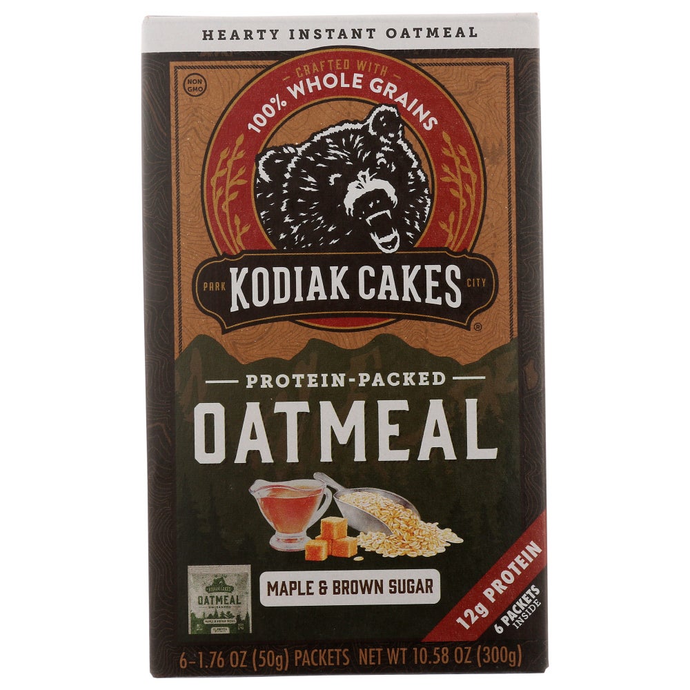 Oatmeal, Maple Brown Sugar, Single Serve Packets, 1.76 Ounce,6 - 6 COUNT
