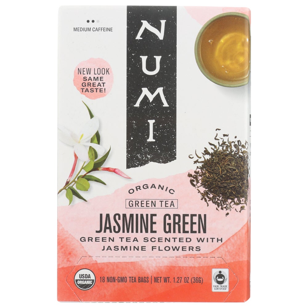 Tea, Green, Jasmine, Individually Wrapped with String,6 - 18 COUNT