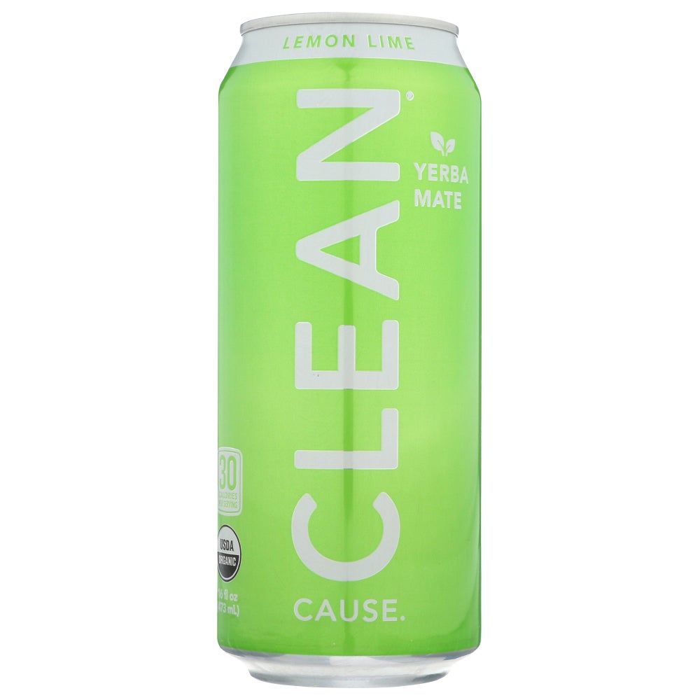 Tea, Yerba Mate, Sparkling Lemon Lime, Single-Serve, Shelf-Stable,12 - 16 FLUID