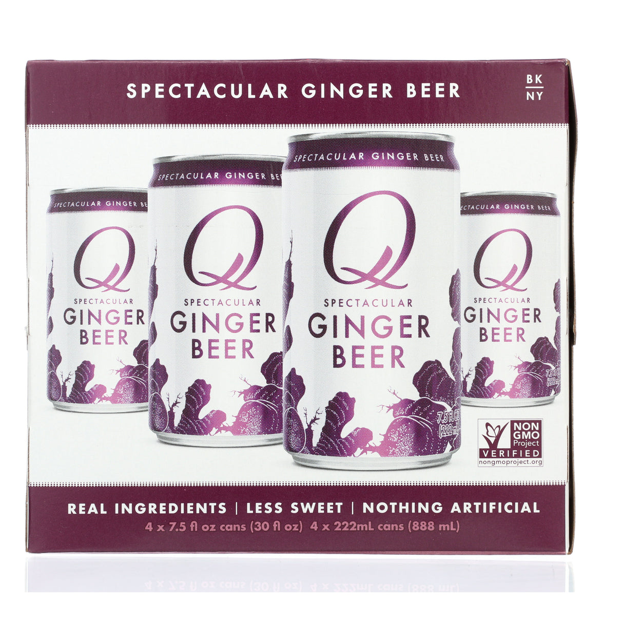 Soft Drink, Ginger Beer, 7.5 Fluid Ounce,6 - 4 COUNT