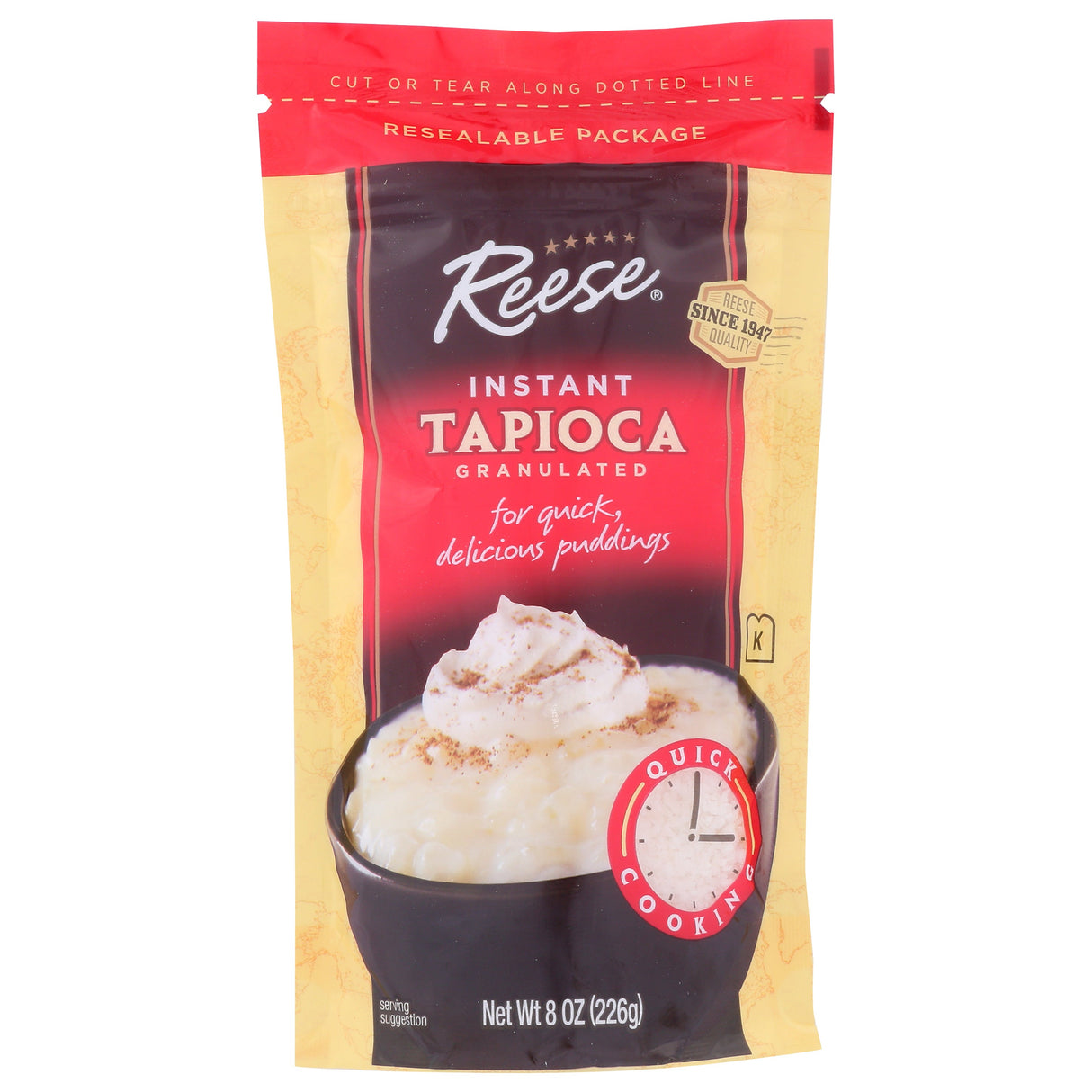Tapioca, Granulated, Instant,6 - 8 OUNCE