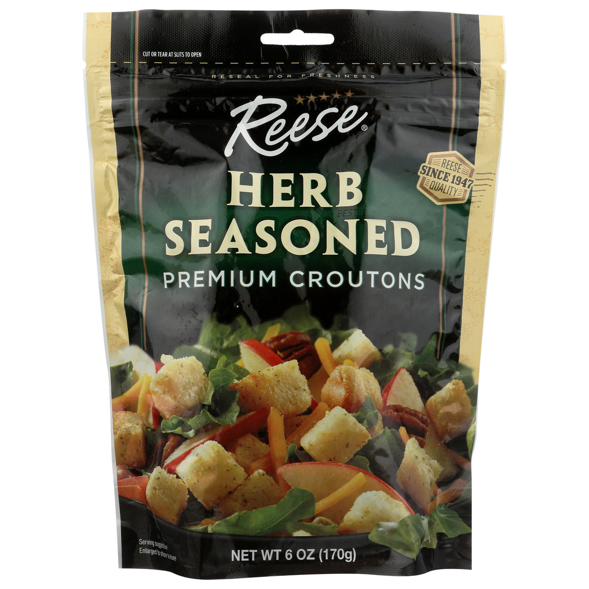 Croutons, Herb Seasoned,12 - 6 OUNCE