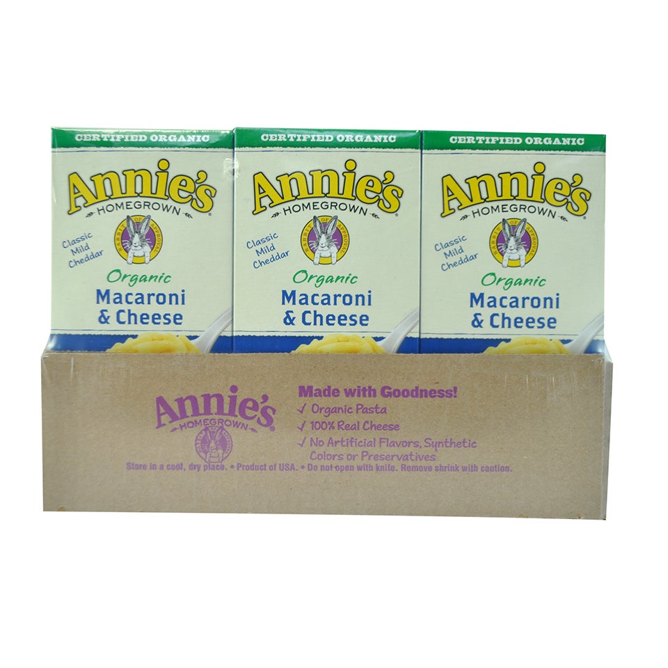 Entree, Macaroni & Cheese, Mild Cheddar, Dry,12 - 6 OUNCE