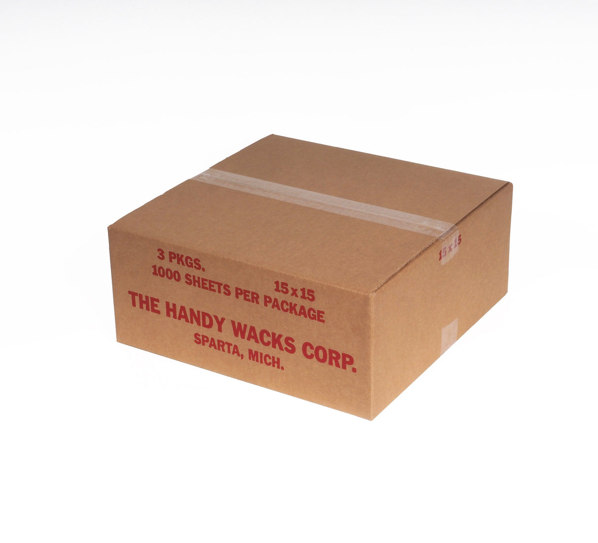 Wraps, Deli, 15 x 15 Inch, Natural & Black Checkerboard Design,3 - 1000 COUNT