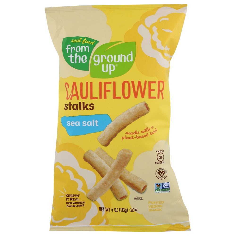 Snacks, Cauliflower Straws, Sea Salt,12 - 4 OUNCE
