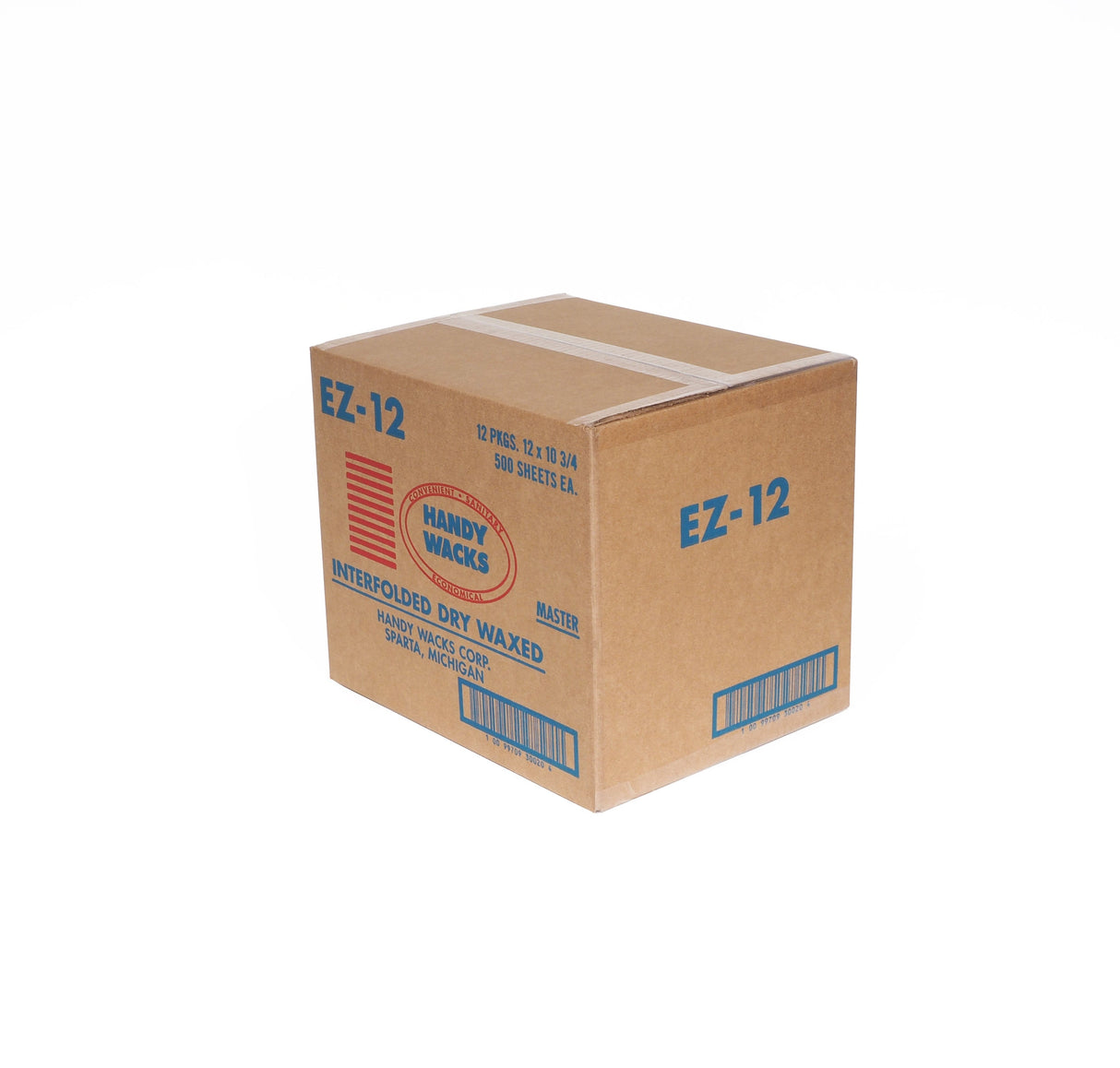 Wraps, Deli, 12 x 10.75 Inch, Dry-Waxed Paper, Interfolded,12 - 500 COUNT
