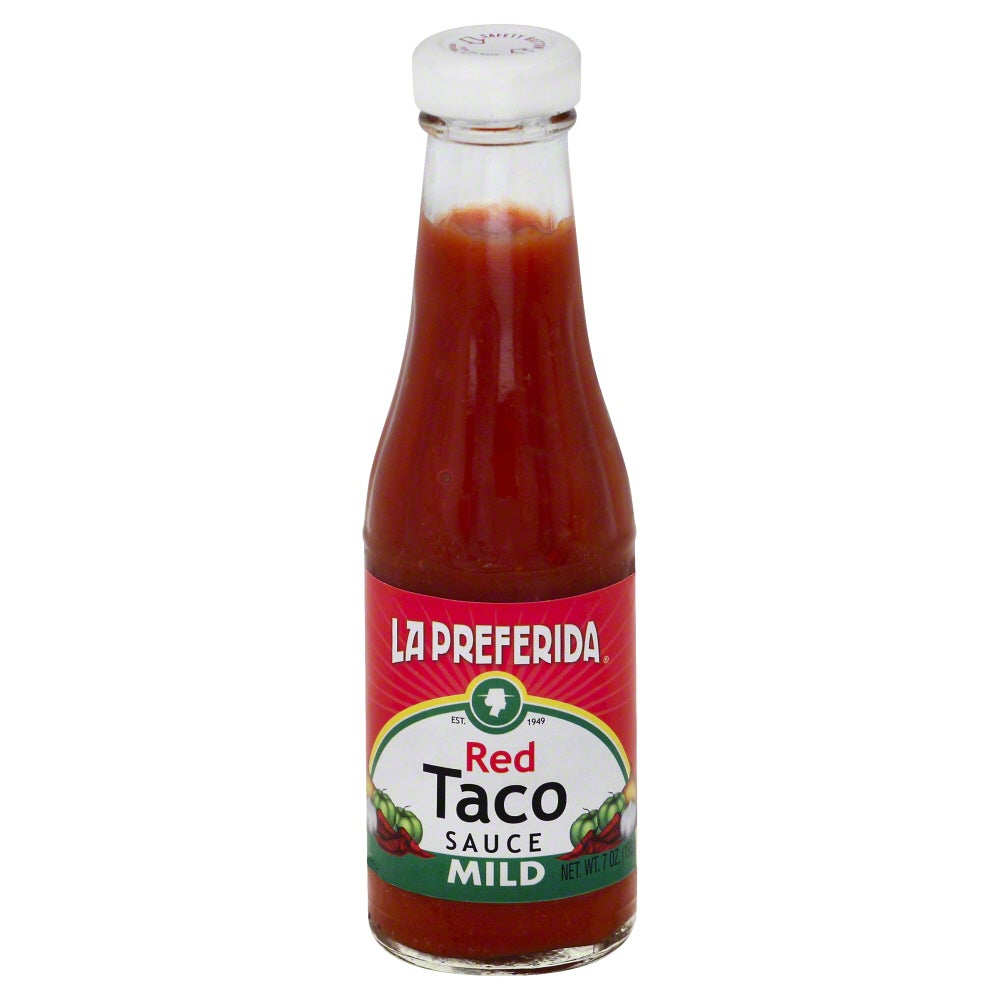 Sauce, Taco, Mild Red,12 - 7 OUNCE