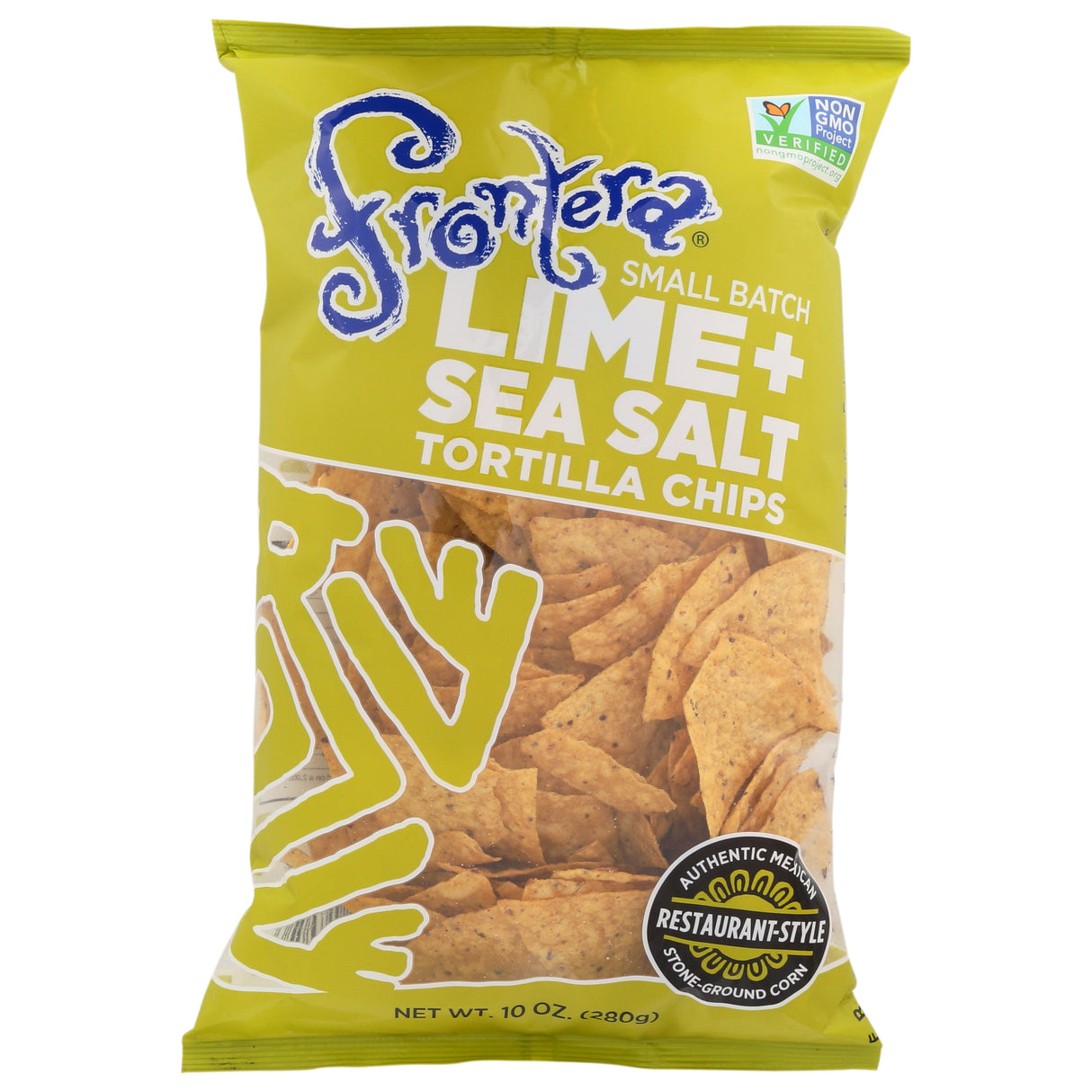 Chips, Tortilla, Lime & Sea Salt, Triangle,12 - 10 OUNCE