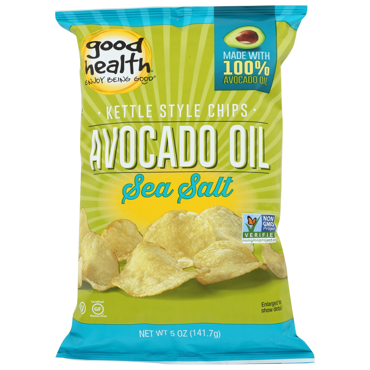 Chips, Avocado Oil, Kettle, Sea Salt,12 - 5 OUNCE