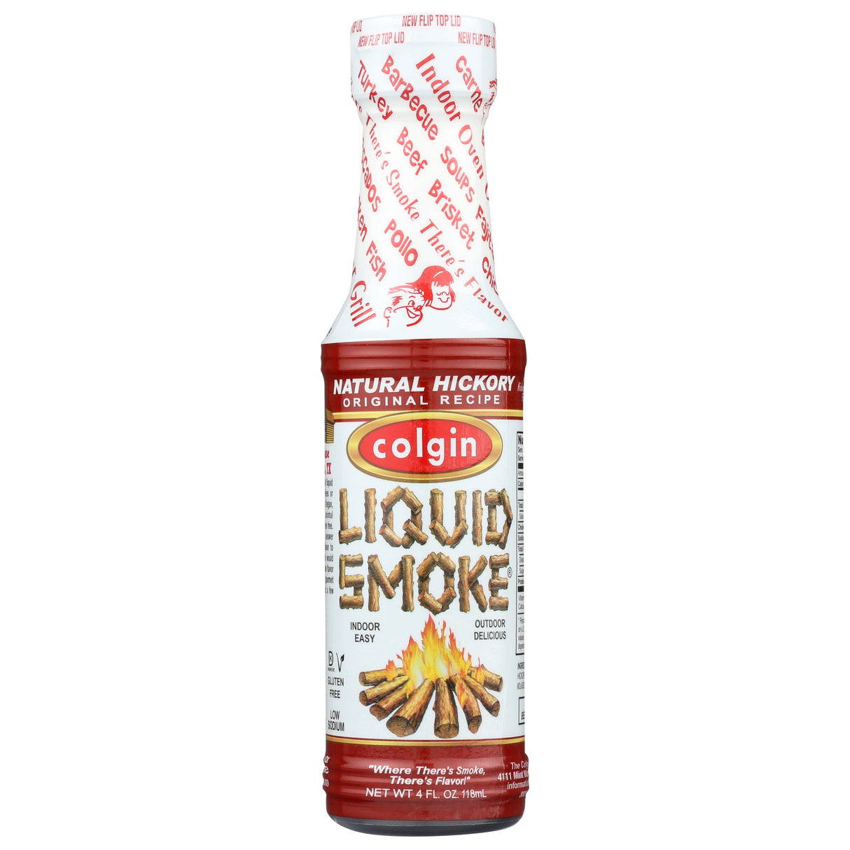 Liquid Smoke, Hickory,12 - 4 FLUID