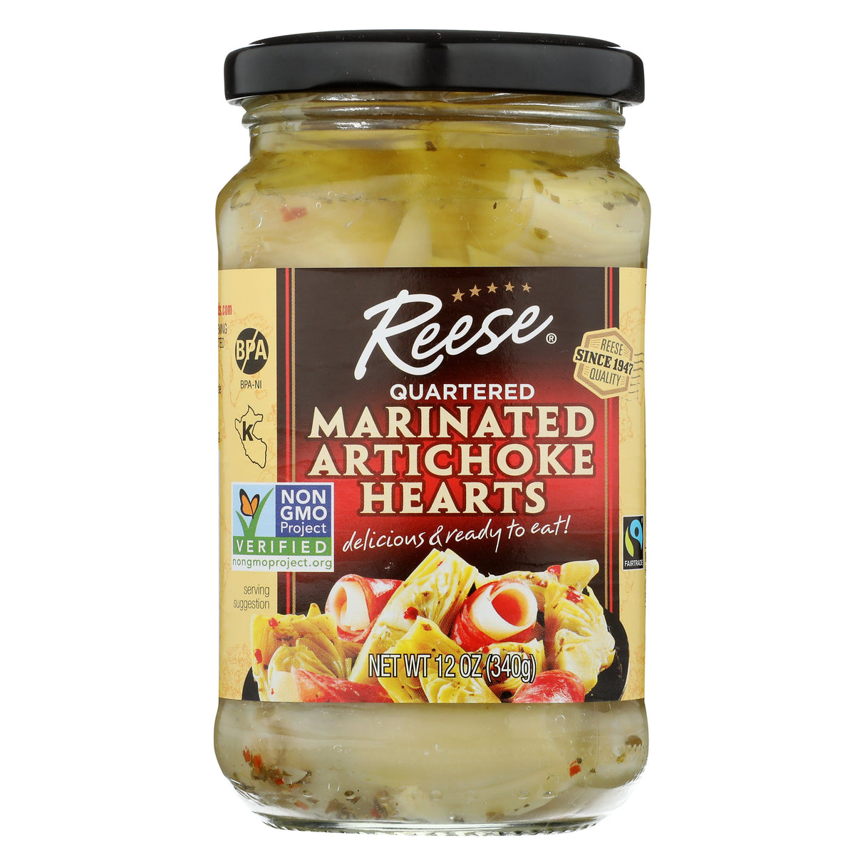 Artichoke Hearts, Marinated,12 - 12 OUNCE