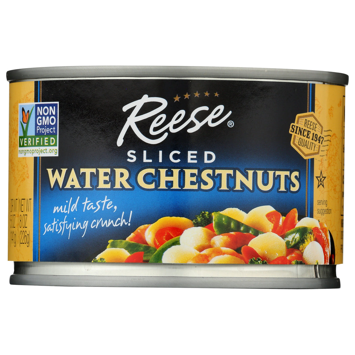 Water Chestnut, Sliced,24 - 8 OUNCE