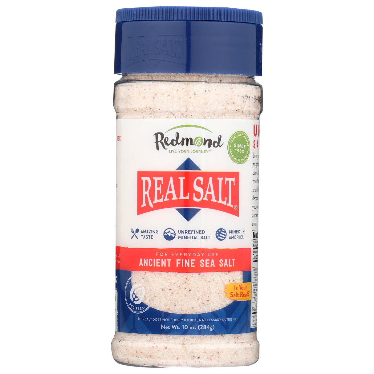 Salt, Sea, Fine, Shaker,6 - 10 OUNCE