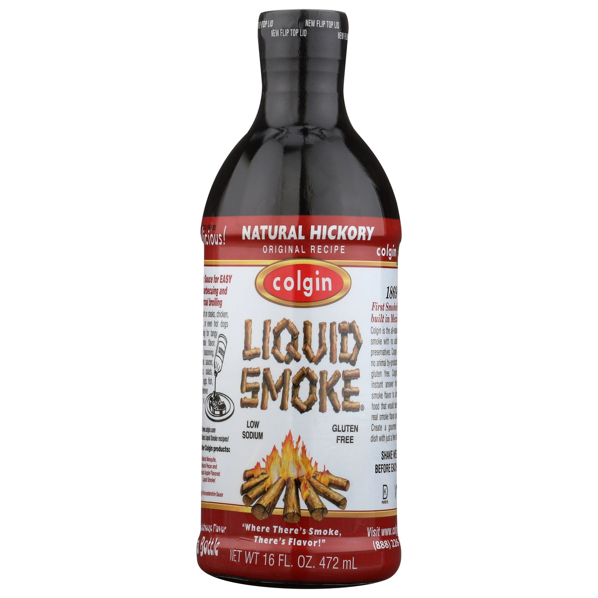Liquid Smoke, Natural Hickory,6 - 16 FLUID