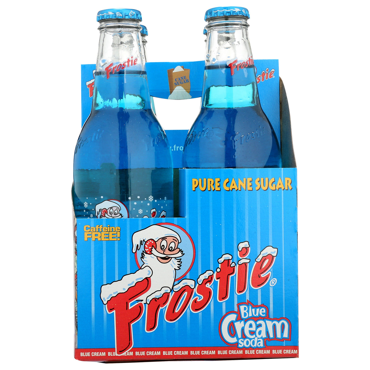 Soft Drink, Cream Soda, Blue, 12 Fluid Ounce,6 - 4 COUNT