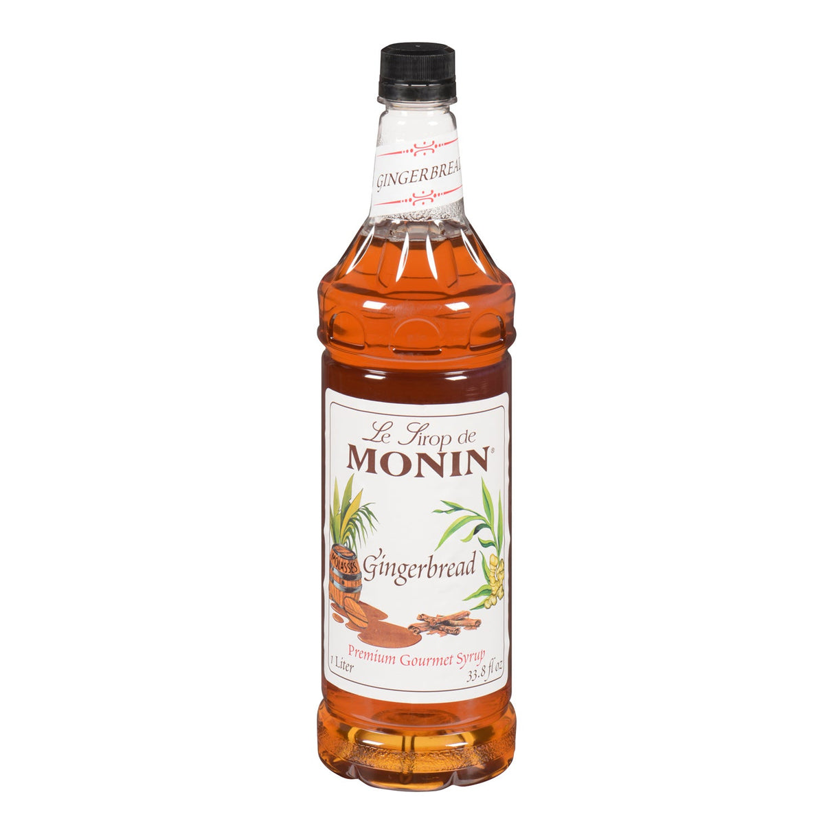 Beverage Syrups, Gingerbread,4 - 1 LITER