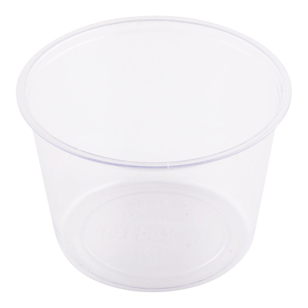 Cups, Sauce, 4 Ounce, Plastic, Clear, PLA, 4 Ounce,1 - 2000 COUNT