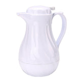 Carafe, Thermal, 64 Ounce, White, Push-Button,10 - 1 EACH