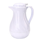 Carafe, Thermal, 42 Ounce, White, Push-Button,10 - 1 EACH