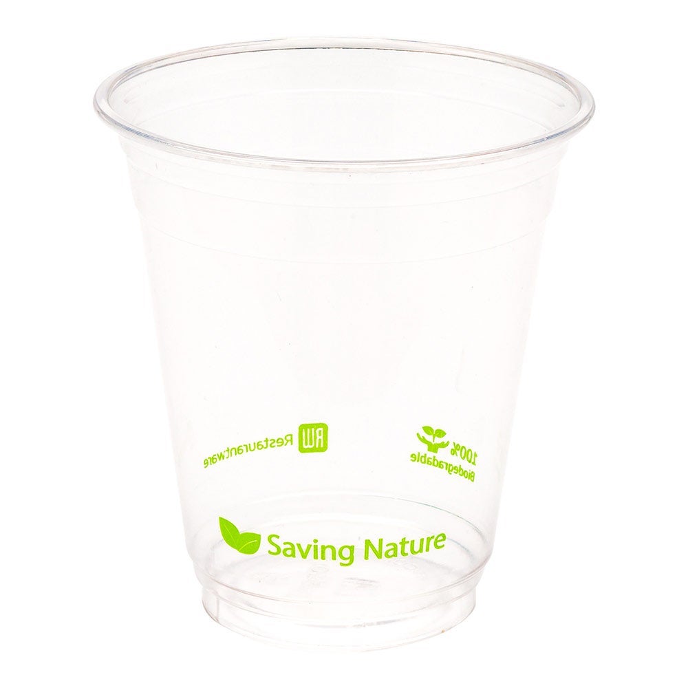 Cups, Cold, 12 Ounce, Plastic, Clear, PLA, Renewable & Compostable,1 - 1000 COUNT