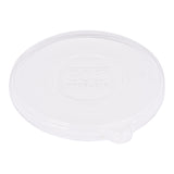 Lids, Flat, WorldView, Plastic, Clear, PLA, for 16-46 Ounce Noodle Bowls & 24-26 Ounce Coupe Bowls,8 - 50 COUNT