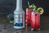 Beverage Syrup, Puree Blueberry, Plastic,4 - 1 LITER