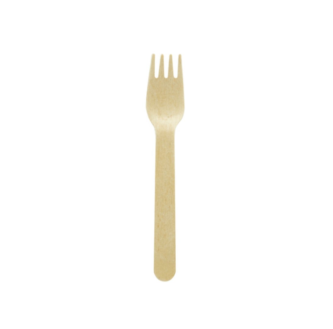 Fork, Wood, 5.50 Inch,20 - 100 COUNT