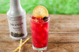 Beverage Syrup, Puree Blackberry, Plastic,4 - 1 LITER