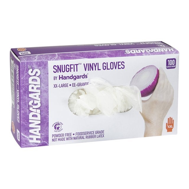 Gloves, Vinyl, Extra-Extra-Large,10 - 100 COUNT