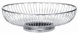 Baskets, Chrome, 11.38 x 8 x 3.25 Inch, Oval,18 - 1 EACH