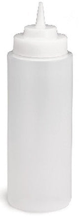 Bottle, Squeeze, 16 Ounce - 63 Millimeter, Clear,12 - 1 COUNT