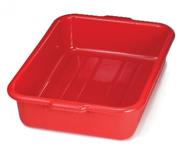 Box, Bus, Red, Polyethylene, 20 x 15 x 5 Inch,12 - 1 EACH