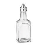 Dispensers, Oil & Vinegar, 6 Ounce, Clear, Glass, with Stainless Steel Tops, 30727875064401, 6 Ounce,4 - 4 COUNT