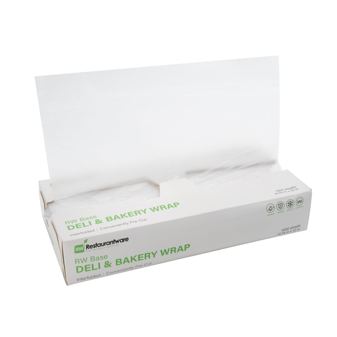 Wraps, Deli, 12 x 10.75 Inch, Plastic, Interfolded,10 - 1000 COUNT