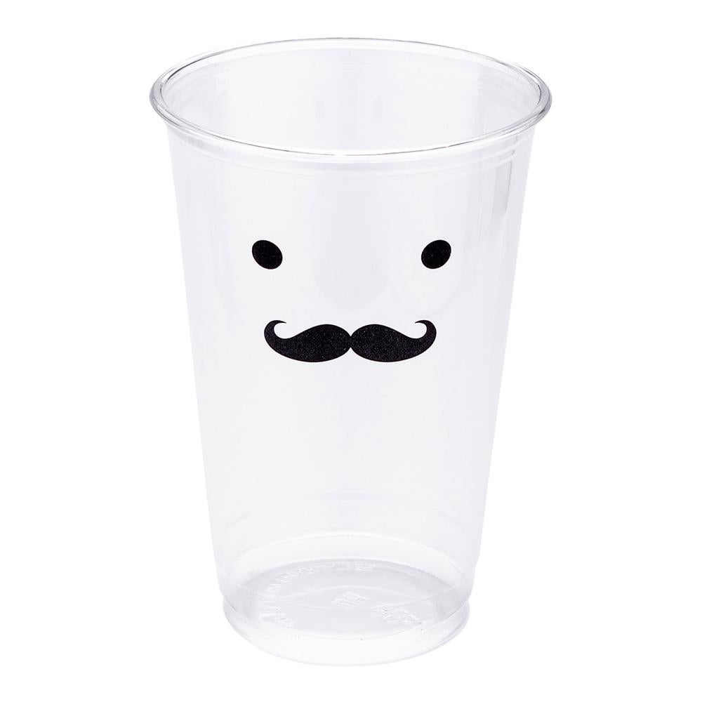Cups, Cold, Visage 16 Ounce, Plastic, Clear Monsieur,1 - 100 COUNT