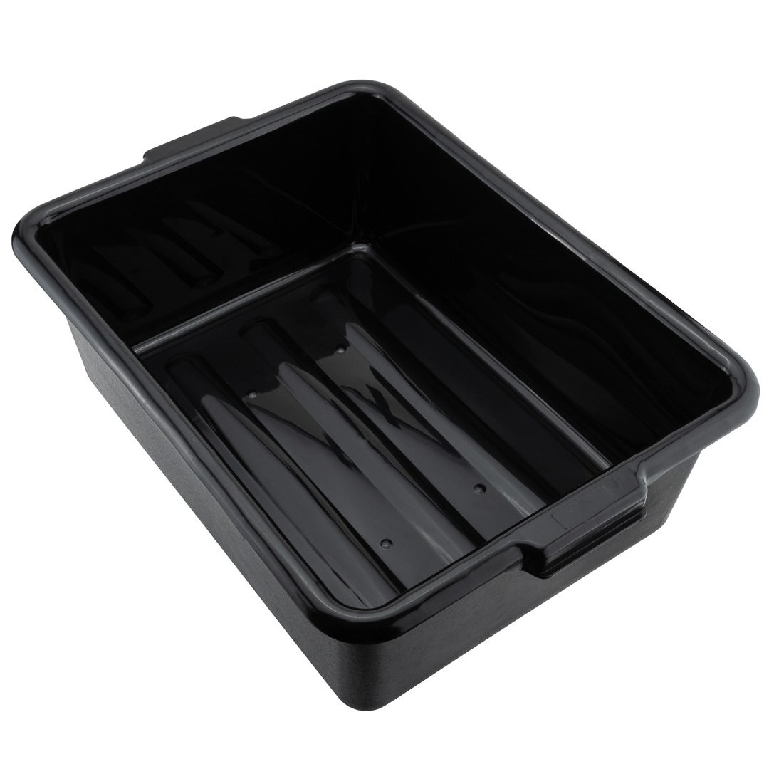 Boxes, Bus, Black, Plastic, 22 x 15.75 x 7 Inch,1 - 12 COUNT