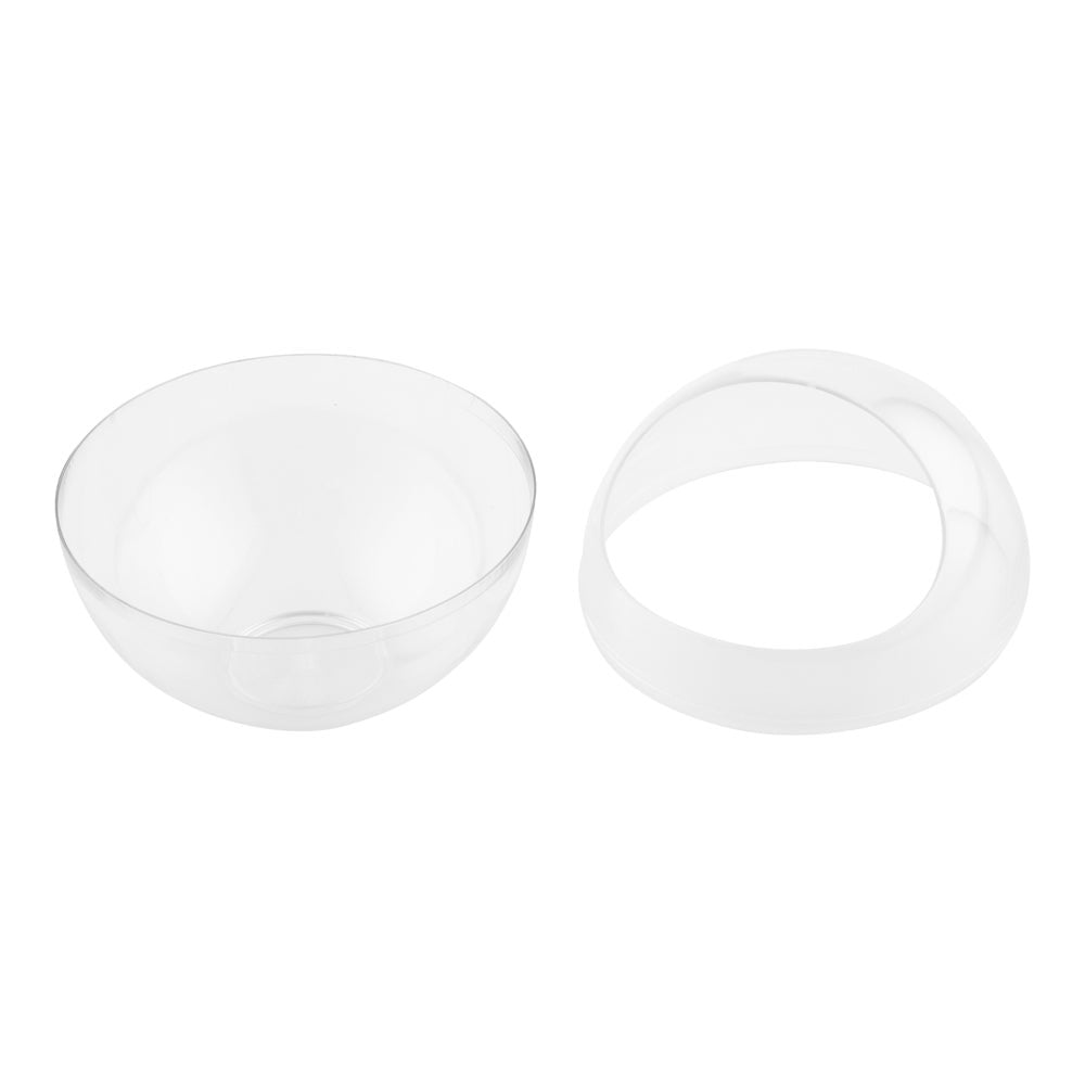 Bowls, Balloon, 3 Ounce, Plastic, Clear,1 - 10 COUNT