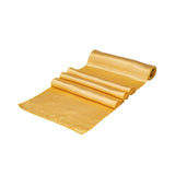 Table Runners, 12 x 108 Inch, Satin, Light Yellow,1 - 1 EACH
