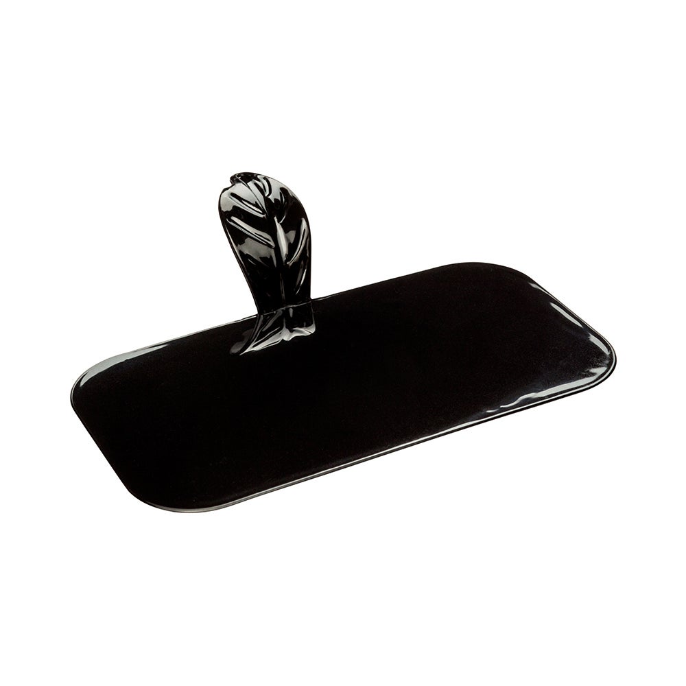 Trays, Pastry Pallet, 4 x 2.25 x 1 Inch, Rectangular, Black, Plastic, with Handle,1 - 25 COUNT