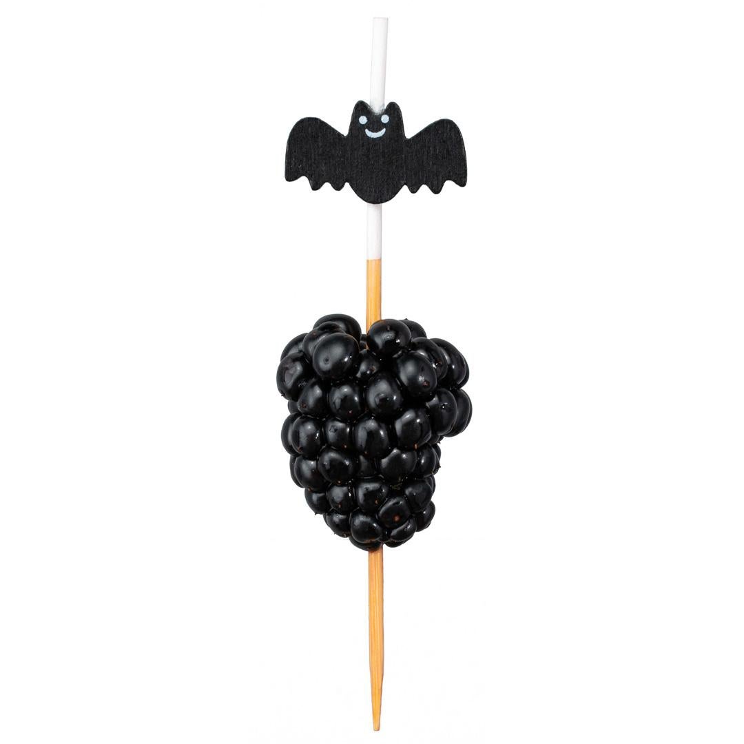 Skewers, 3.5 Inch, Bamboo, with Bat,1 - 100 COUNT