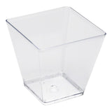 Cups, 5 Ounce, Plastic, Clear Kova, Square,1 - 20 COUNT