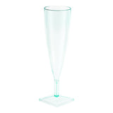 Flutes, Champagne, 5 Ounce, Plastic, Sea Green,1 - 10 COUNT
